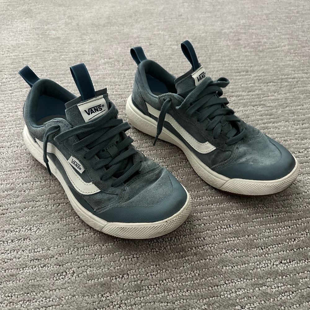 Vans Ultrarange, blue suede. Size 7.5